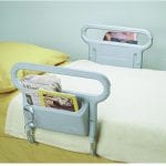 Pair of handles for support and protection for bed