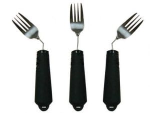 Right thickened fork/left thickened fork