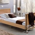 The Dali-adjustable bed with extra low entrance