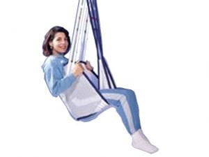A hammock for the handicapped washing