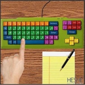 Ergonomic keyboard with ultra-large keys-KinderBoard™
