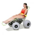 Hofit 3/4 – Wheelchair for the seashore