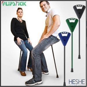 Walking Cane-folding chair-Flipstick