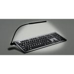 Large PRINT keyboard-great caption with LED lighting