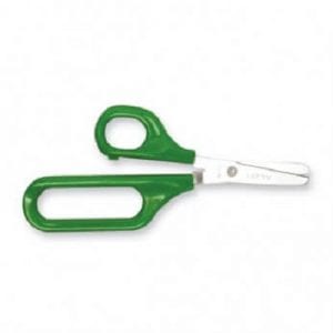 Large-loop scissors with left-hand self-opening