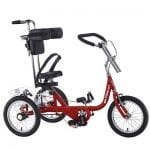 Tricycle "16" for rehabilitation with side supports for special, handicapped and limited needs