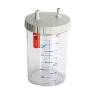 מיכל + מכסה 1 ליטר לסקשן