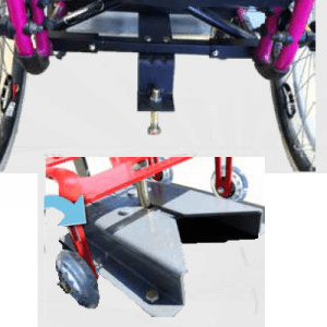 התקן לקיבוע כסא גלגלים