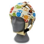 A safety helmet, a protective cap for the baby. SLUGY KID