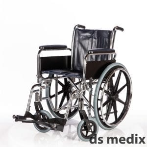 Wheelchair nursing chair with long handles