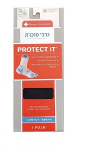 3 זוגות גרבי סוכרת PROTECT IT