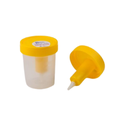 כוס שתן ואקום סטרילית