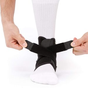 תומך קרסול אלסטי לקיבוע שיקום והגנה