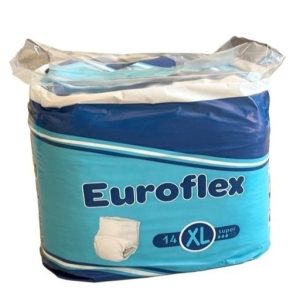 מארז חיסכון 9 חבילות תחתונים סופגים EUROFLEX XL