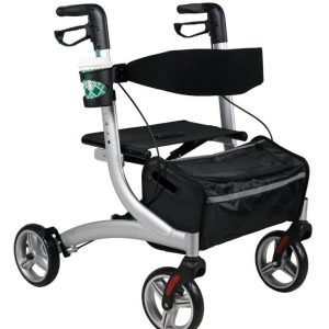 רולטור 4 גלגלים אלומיניום שחור