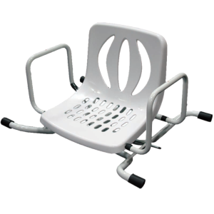 כסא אמבט מסתובב 90 מעלות נירוסטה