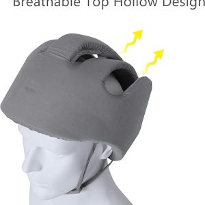 קסדה מגן לראש -דגם צלעות עם אפשרות התאמת גודל